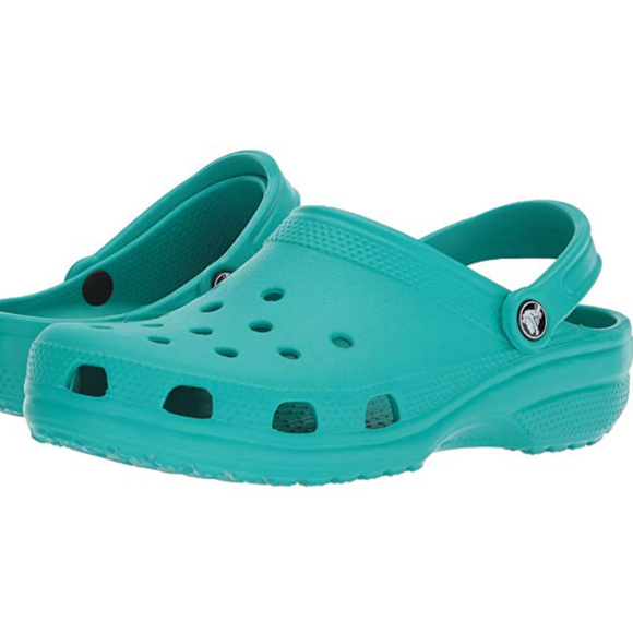 crocs tropical teal